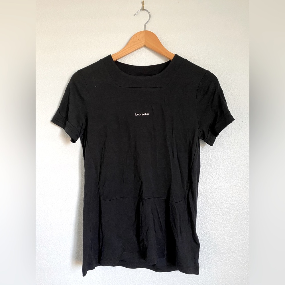 Icebreaker Marino Wool Women’s Zonekit SS Shirt - Black